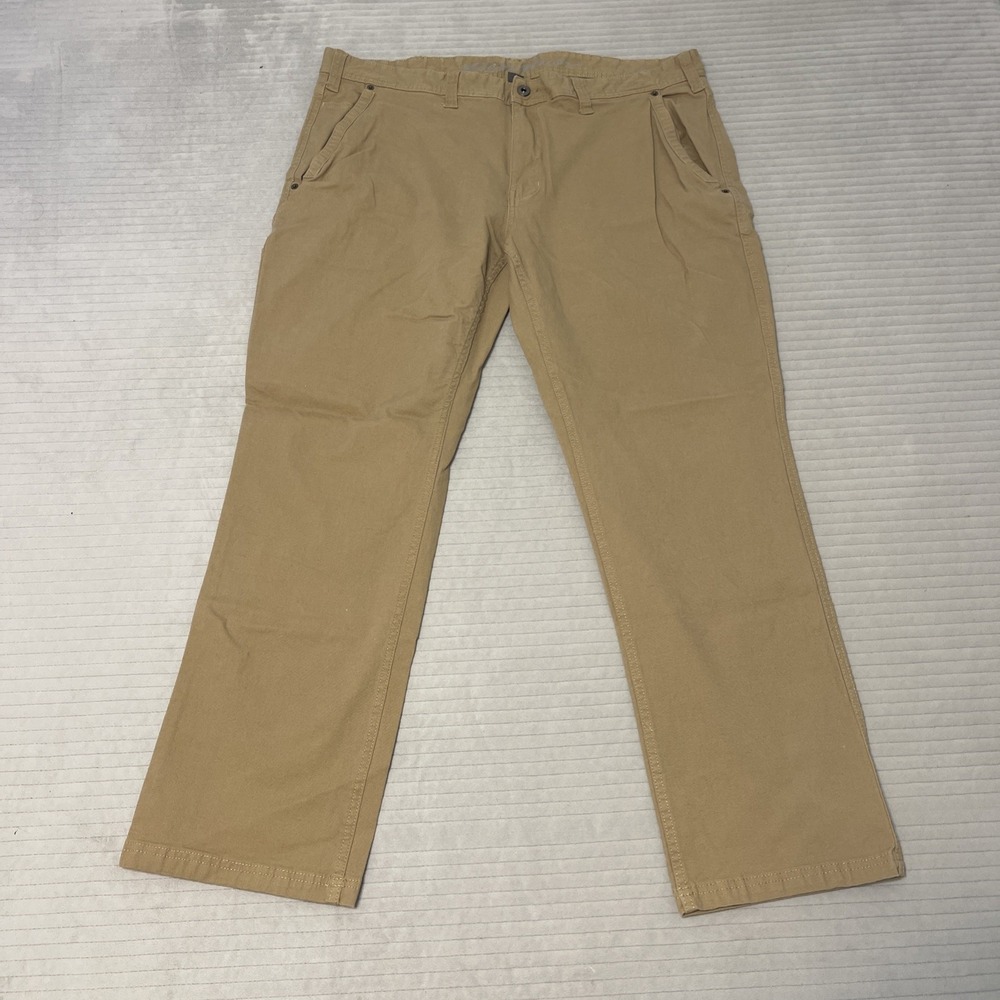 Eddie Bauer Men's Khaki Carpenter Utility Pants 40x30 Vintage Workwear